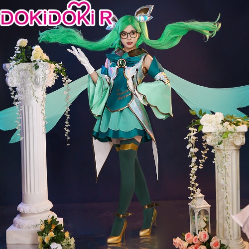 【Size S-3XL】DokiDoki-R Game League of Legends Cosplay Sona Buvelle LOL Singer Star Guardian | 2XL-PRESALE