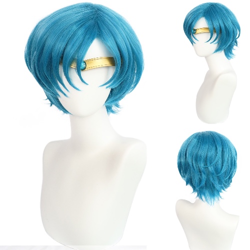 Sailor Mercury Cosplay Wigs + Headwear 