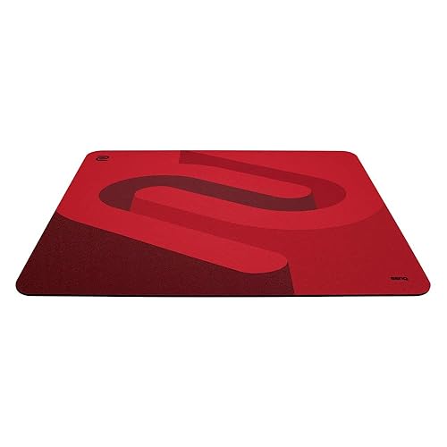 BenQ ZOWIE G-SR-SE Rouge Tapis de Souris de Jeu Caoutchouc pour l'e-Sports - 470L x 390l mm - Tissu avec impression couleur (rouge)