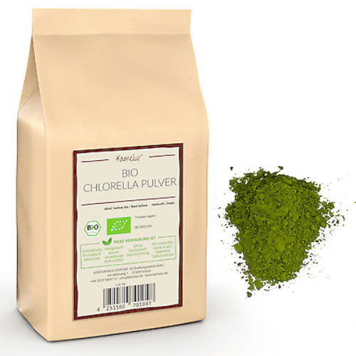 Chlorella-/Algenpulver - 1x 1000g (bio)