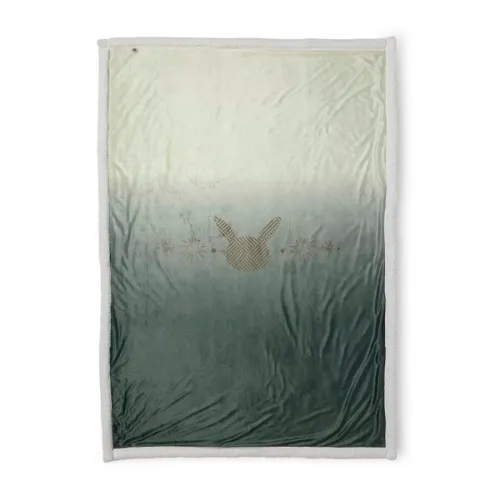 Pokémon Winter Wonders Green Throw Blanket