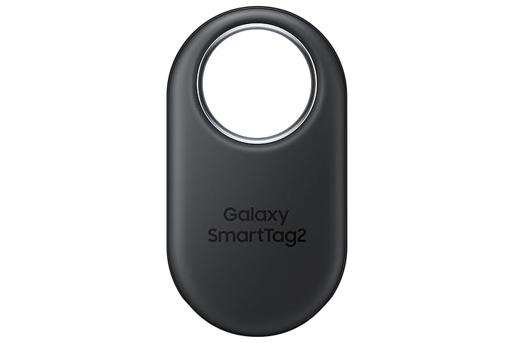 Samsung Galaxy SmartTag2, Bluetooth Tracker, Smart Tag GPS Locator Tracking Device, Item Finder for Keys, Wallet, Luggage, Pets, Use w/ Phones and Tablets Android 11 or Later, 2023, 1 Pack, Black - Black