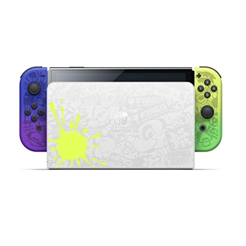 Nintendo Switch – OLED Model Splatoon 3 Special Edition (Renewed)