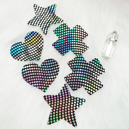 Reflective Polka Dot Nipple Covers - 3-Pack