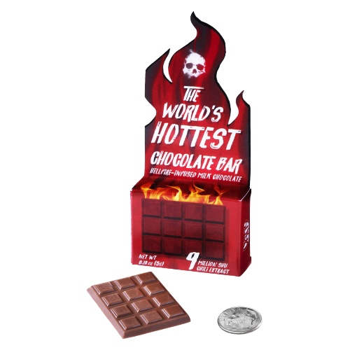 World's Hottest Chocolate Bar: Made with 9 million SHU