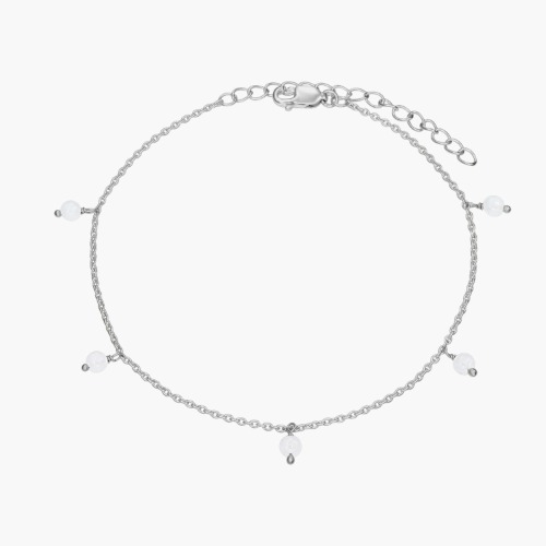 Ankle Chain with Moon Stone
