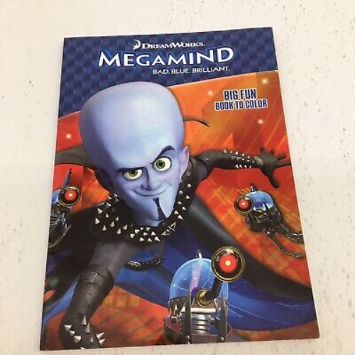Dreamworks Megamind - Chaos Is My Forte! Children's Coloring Activity Book - NOS  | eBay