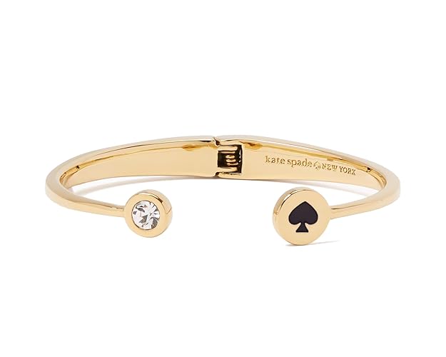 Kate Spade New York Spot The Spade Gold Tone Bangle Bracelet