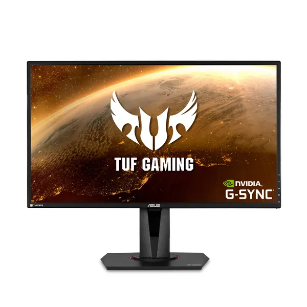 ASUS TUF Gaming 27" 2K HDR Gaming Monitor (VG27AQ) - QHD (2560 x 1440), 165Hz (Supports 144Hz), 1ms, Extreme Low Motion Blur, Speaker, G-SYNC Compatible, VESA Mountable, DisplayPort, HDMI - 27" IPS QHD 1ms 165Hz G-SYNC