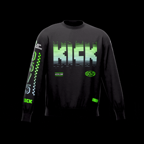KICK_Speed_Crewneck | Grey / M