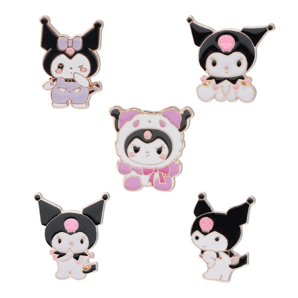 Cute Kitty Cat Style Pins Cartoon Brooch Kitten Charms Enamel Lapel Pins for Backpacks