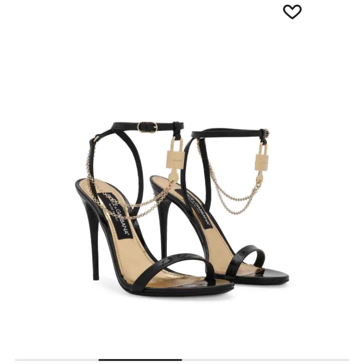 105mm Keira chain-link sandals | 40