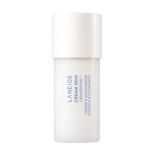 LANEIGE Cream Skin Toner & Moisturizer with Ceramides and Peptides: Soften, Moisturize, and Boosts Skin Barrier - 1.6 Fl Oz (Pack of 1) - 1.69 Fl. Oz./ 50 mL