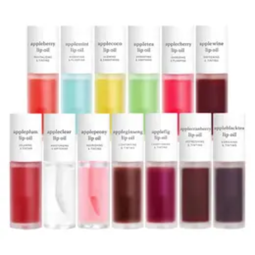 Nooni Korean Apple Lip Oil | Glowing, Tinting, Moisturizing (13 options) 0.12 Fl Oz Comfort Skincare