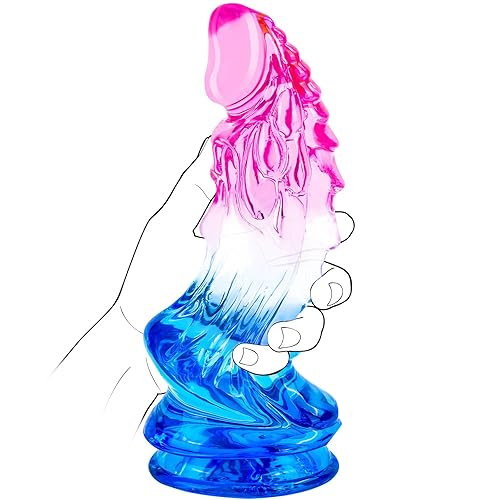 Monster Dildo Women Sex Toys - 8.8’’ Huge Dildo Anal Dildo Adult Sex Toys, Dragon Dildo Dog Horse Dildo Anal Plug Prostate Massager Hands-Free Adult Toys with Strong Suction Cup for Couple Men