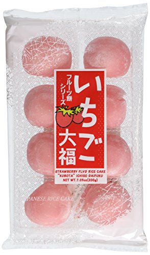 Japanese Fruits Daifuku (Rice Cake)-strawberry