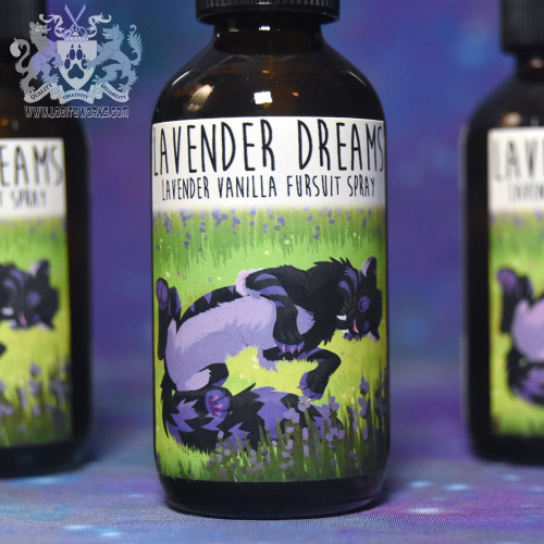 Lavender Dreams - 2 oz fursuit spray, lavender vanilla scent