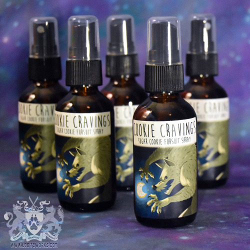 Cookie Cravings - 2 oz Fursuit Spray, sugar cookie scent