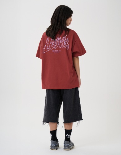 Flaming Loyal Tee Red | M