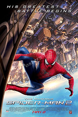 Marvel Amazing Spiderman 2 Movie Poster Glossy Finish Made in USA - FIL300 (24" x 36" (61cm x 91.5cm)) - 24" x 36" (61cm x 91.5cm)