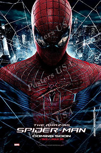 Marvel Amazing Spiderman Movie Poster Glossy Finish Made in USA - FIL297 (24" x 36" (61cm x 91.5cm)) - 24" x 36" (61cm x 91.5cm)