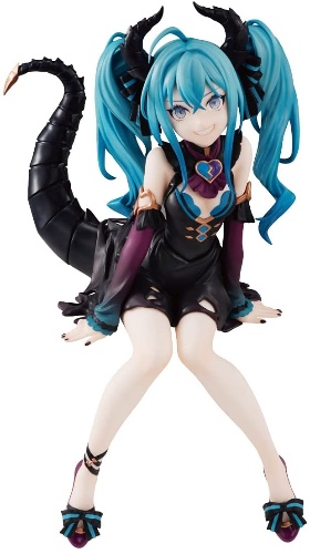 Piapro Characters - Hatsune Miku - Noodle Stopper Figure - Little Devil ver. (FuRyu) - Pre Owned