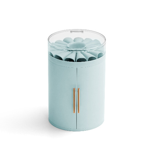 Multi-Layered Jewelry Organizer Tower - Sky Blue