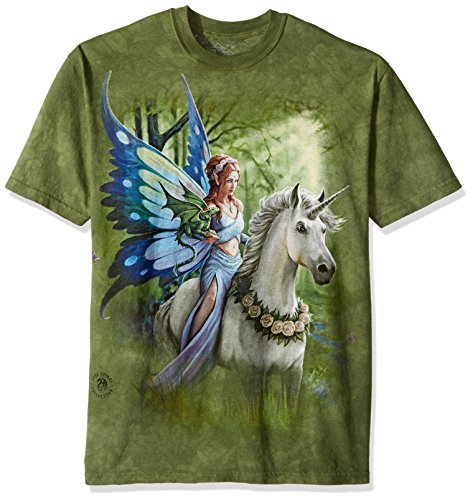 The Mountain Unisex Adult Realm of Enchantment Fairy T Shirt - X-Large