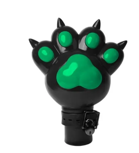 Inflatable Silicone Black Paws Mitts – Colored – Pumpland