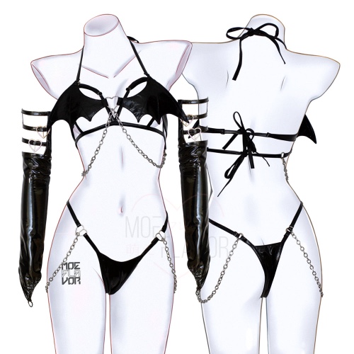 Cursed Pastel Succubus - Black / M/L