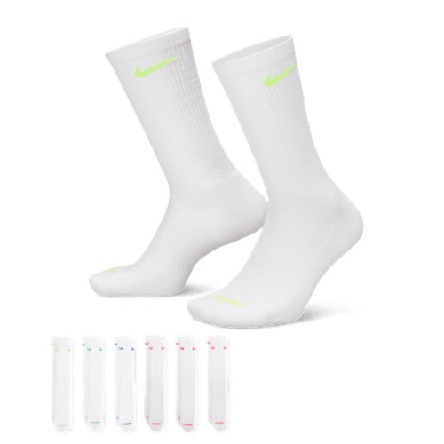 Nike Everyday Plus Cushioned Training Crew Socks (6 Pairs)