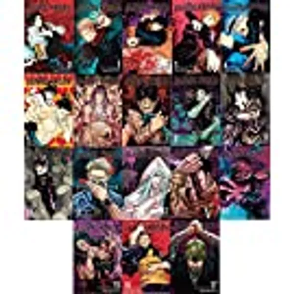 Jujutsu Kaisen Series (Vol 0-17) 18 Books Collection Set By Gege Akutami
