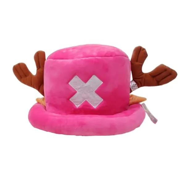 KNUSO Anime Hat Tony Chopper Caps Cosplay Boys Girls Cute Plush Hat for Halloween Christmas