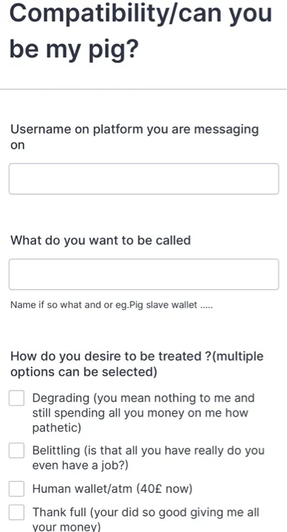 Are we compatible?  Long term there are 5 more slots for my fave