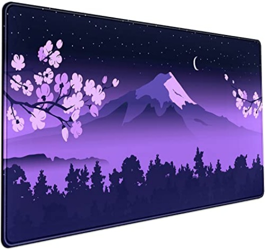 Purple mouse mat 