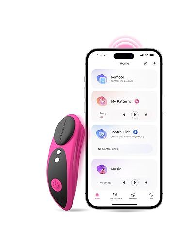 LOVENSE Ferri Wearable Magnetic Vibrating Panties, Long Distance Bluetooth Remote Reach with Music Sync, Partner & App Control