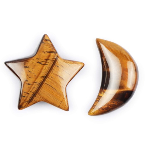 Star and Moon Shaped Stones