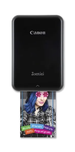 Canon Zoemini | Portable Photo Printer, Bluetooth Connectivity for iPhone or Android, Zink Print Technology, Up to 10 Sheets of 2x3" Canon ZINK™ Photo Paper, Canon Mini Print app.
