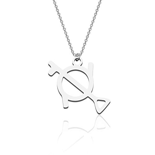 FOTAP Genderfluid Necklace Gender Fluid Symbol Pendants Jewelry LGBTQ Gift - LGBTQ Necklace