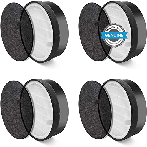 LEVOIT LV-H132 Air Purifier Replacement Filter, 3-in-1 Nylon Pre-Filter, True HEPA Filter, High-Efficiency Activated Carbon Filter, LV-H132-RF, 4 Pack - 2 Pack