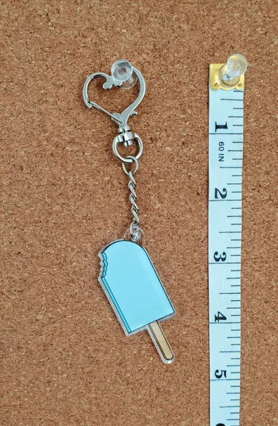 Sea Salt Ice cream keychain
