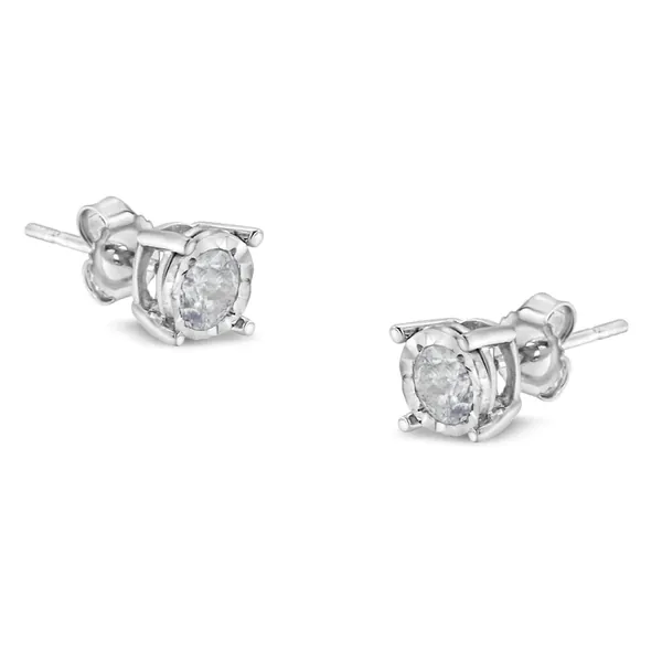 Brilliant-Cut Diamond Stud Earrings