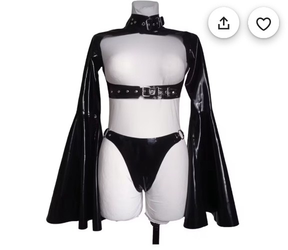 Latex Cape