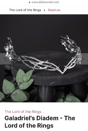 Galadriel’s Diadem Lotr 