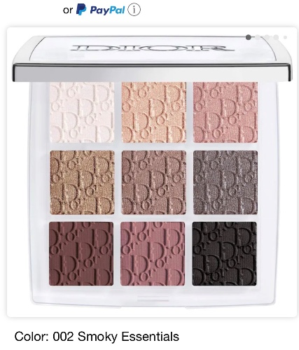 BACKSTAGE Eyeshadow Palette -  002 Smoky Essentials