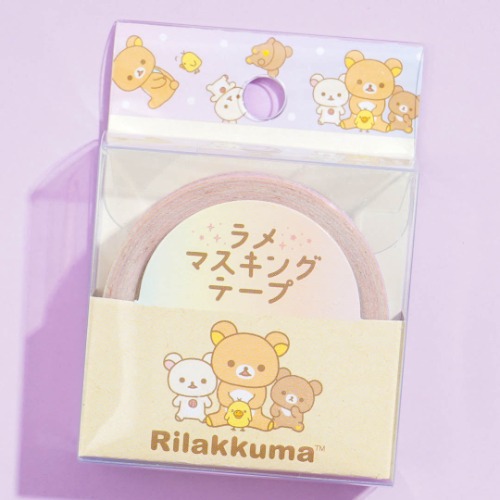 Rilakkuma & Friends Glittery Washi Tape | Default Title