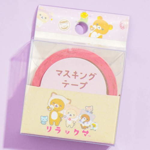 Rilakkuma Neko Friends Glittery Washi Tape | Default Title