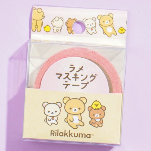 Rilakkuma & Friends Hangout Glittery Washi Tape | Default Title