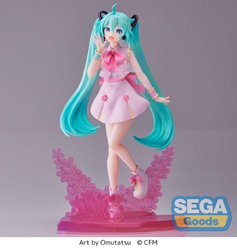 Piapro Characters - Hatsune Miku - Luminasta - Sakura Miku, Omutatsu Ver. (SEGA) - Brand New