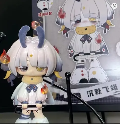 Fun And Trendy Missy Sweet Mourning Loli 2nd Generation Crow Paradise Series Trendy Play Blind Box Handmade Desk Decoration Gift